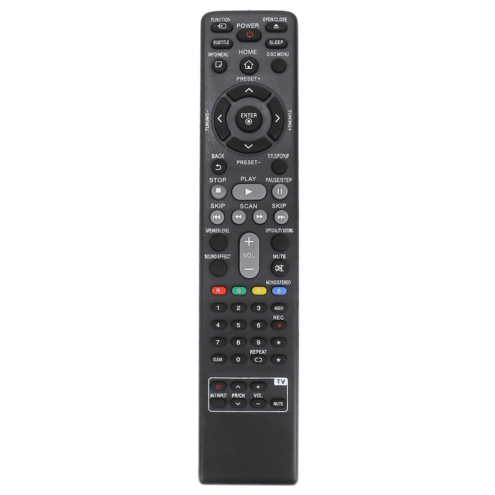 AIDITIYMI New AKB73775801 Replace Remote Control fit for LG Blu-Ray Home Theater System BH4030S BH4530T BH5540T BH6540T LHB655 S43S1-W S54T1-S S63T1-W S64H1-W.