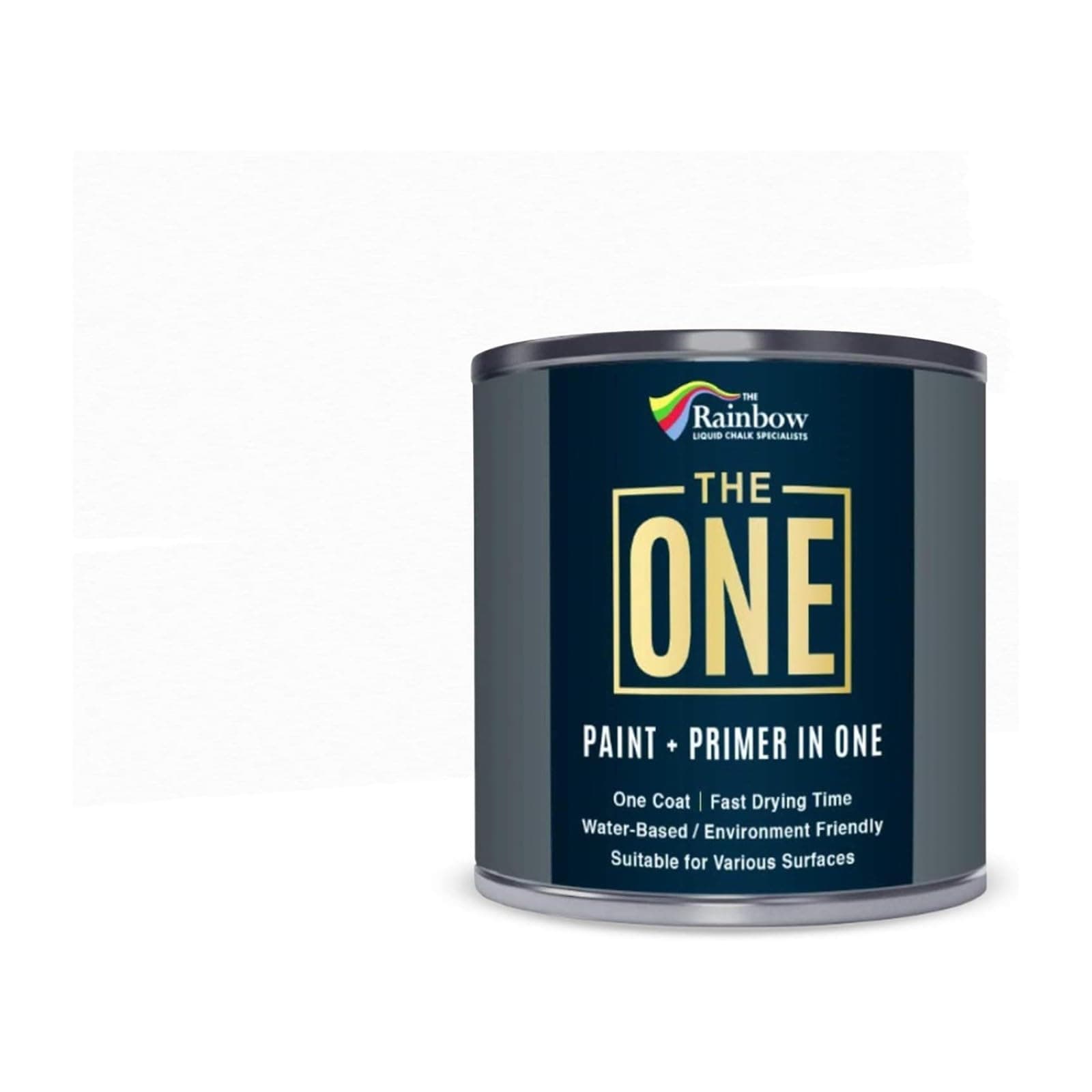 Paint Matte 2.5 Litre - Multi Surface Paint - No Undercoat or Primers Required (White)