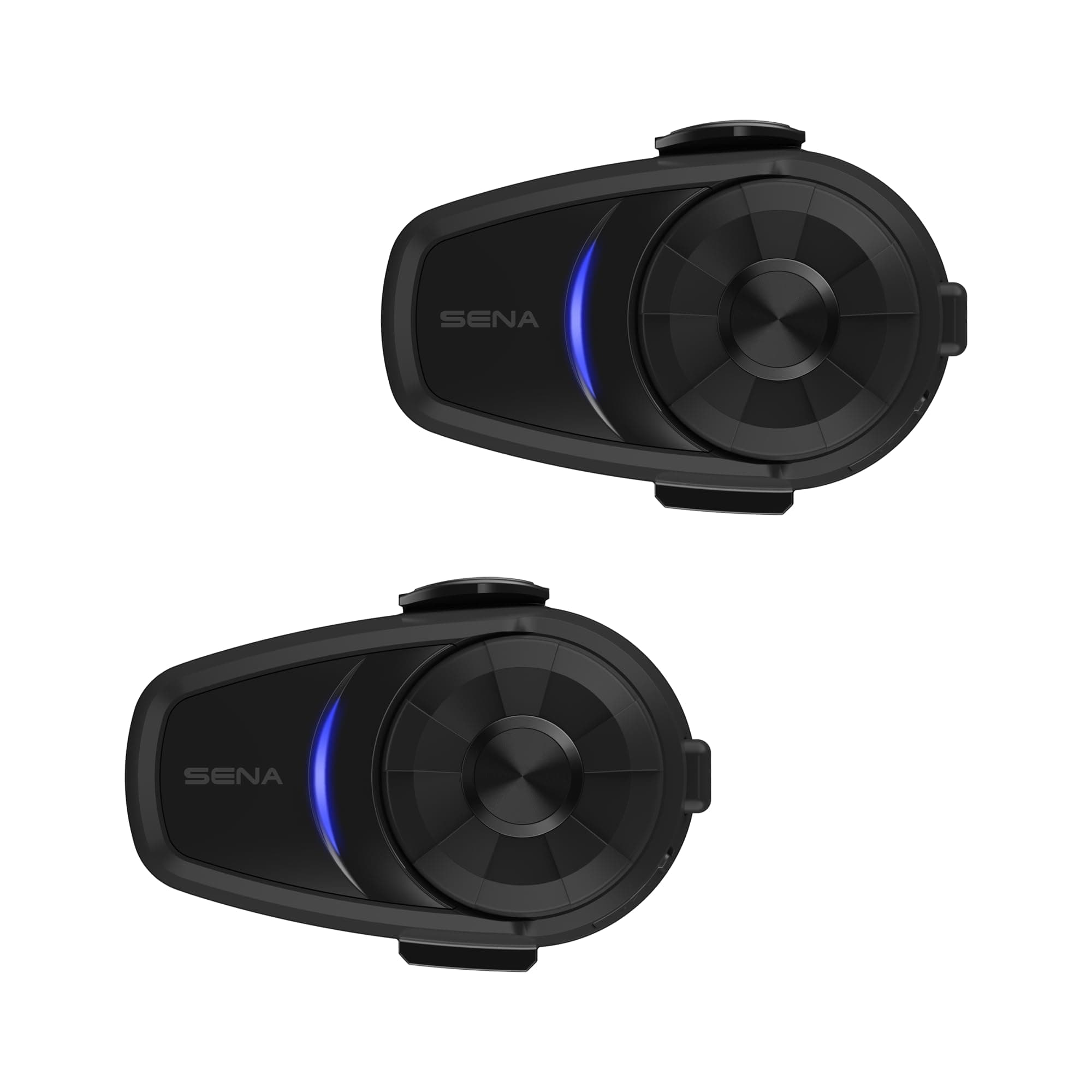 10S Motorcycle Bluetooth Headset Communication System, Dual Pack