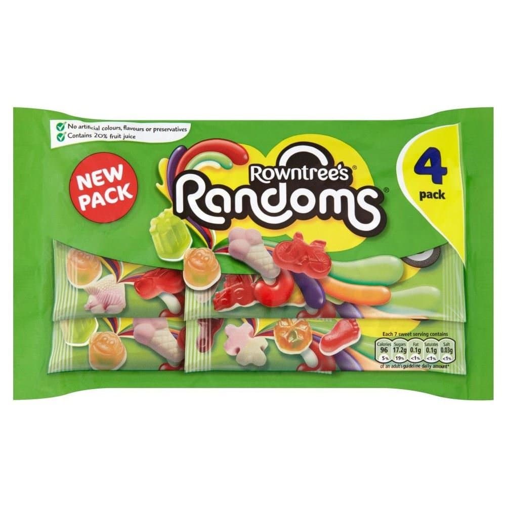 Rowntrees Random Bag 50G x 4