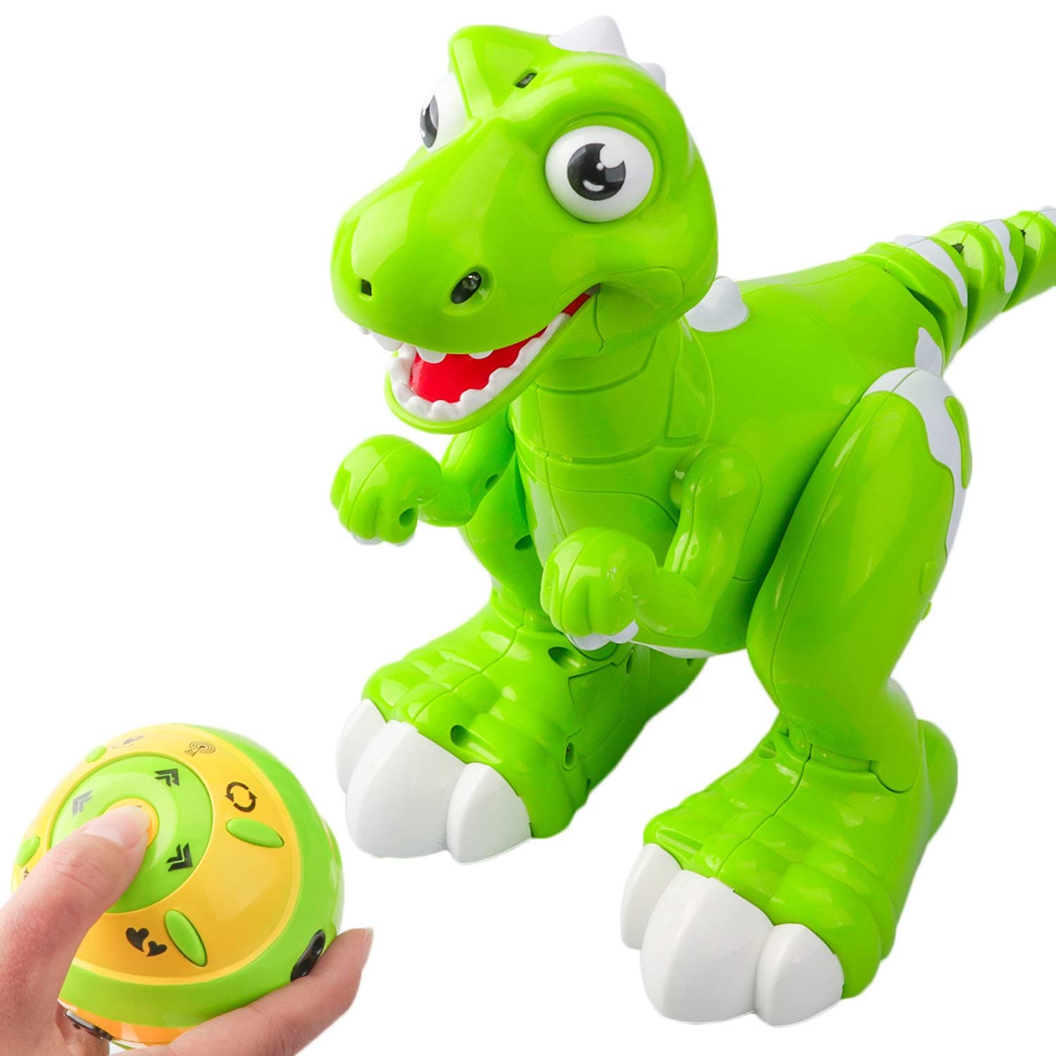 DX DA XIN Interactive Robot Dinosaur , Dancing, Music ,Walking , Spraying Mist Out of his Mouth Remote Control Toys Robotic Tyrannosaurus Rex, Gift for Children