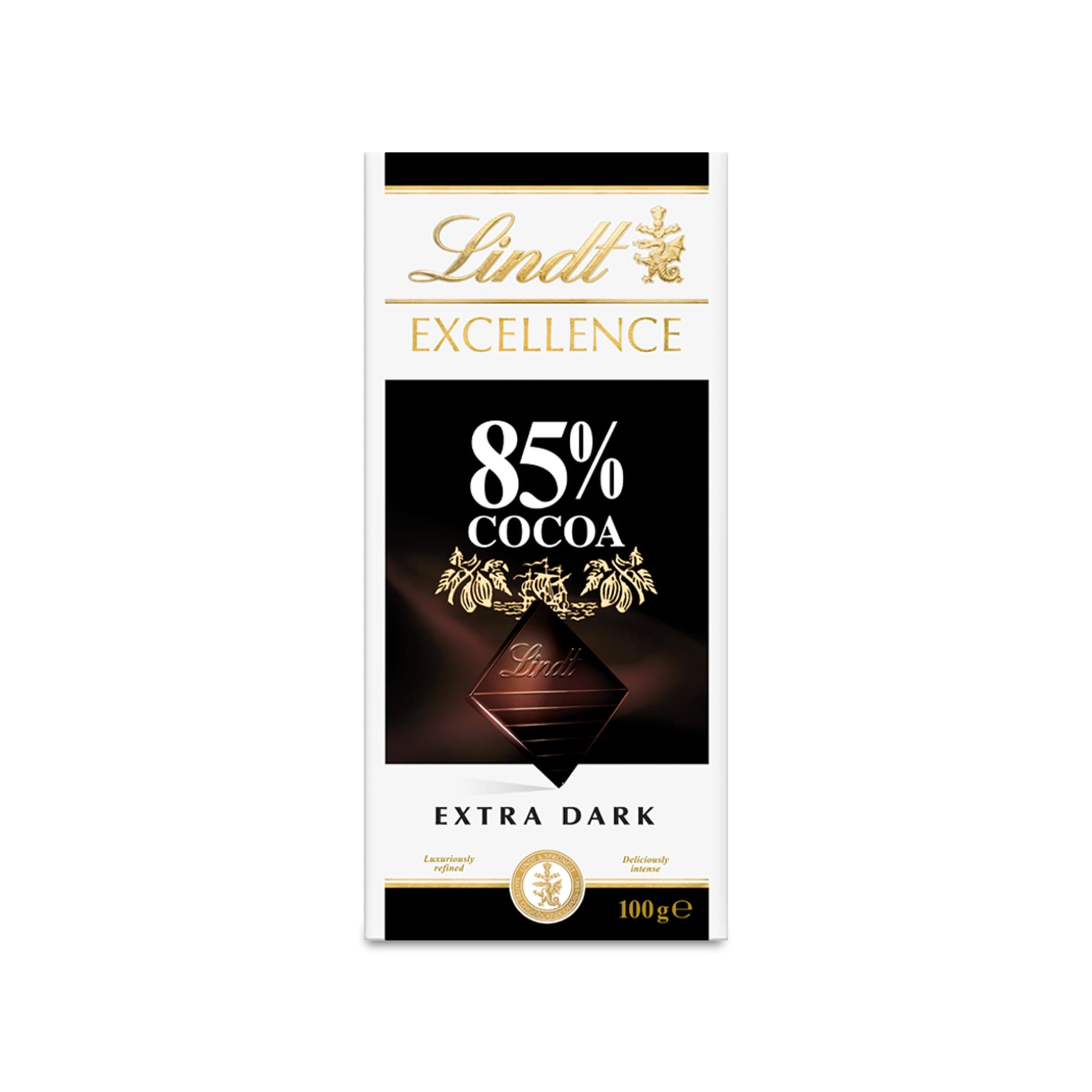 85% Cocoa Dark Chocolate, 100 Gram