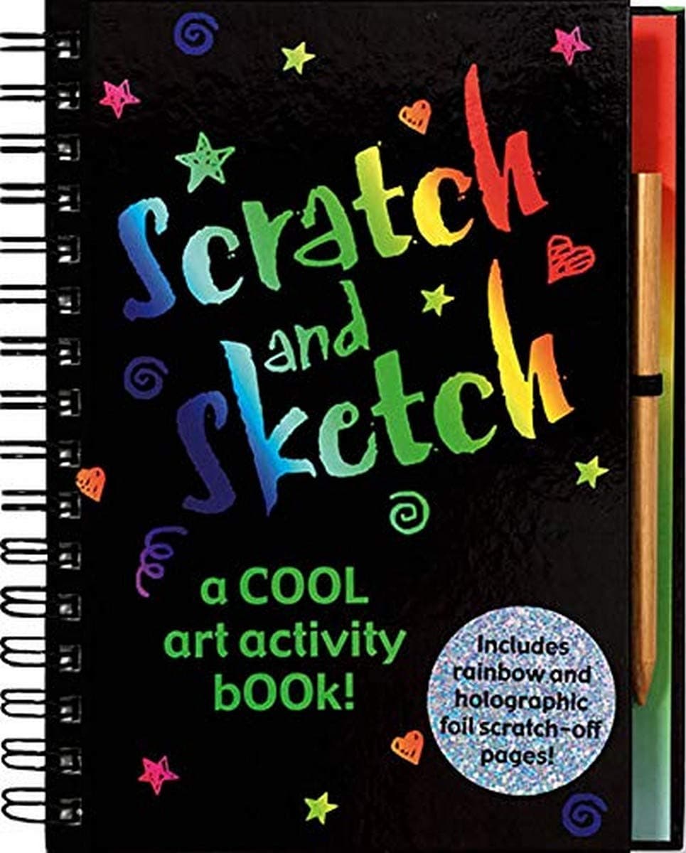 Scratch and Sketch: A Cool Art Activity Book! (Scratch & Sketch) Hardcover-spiral – April 20, 2002