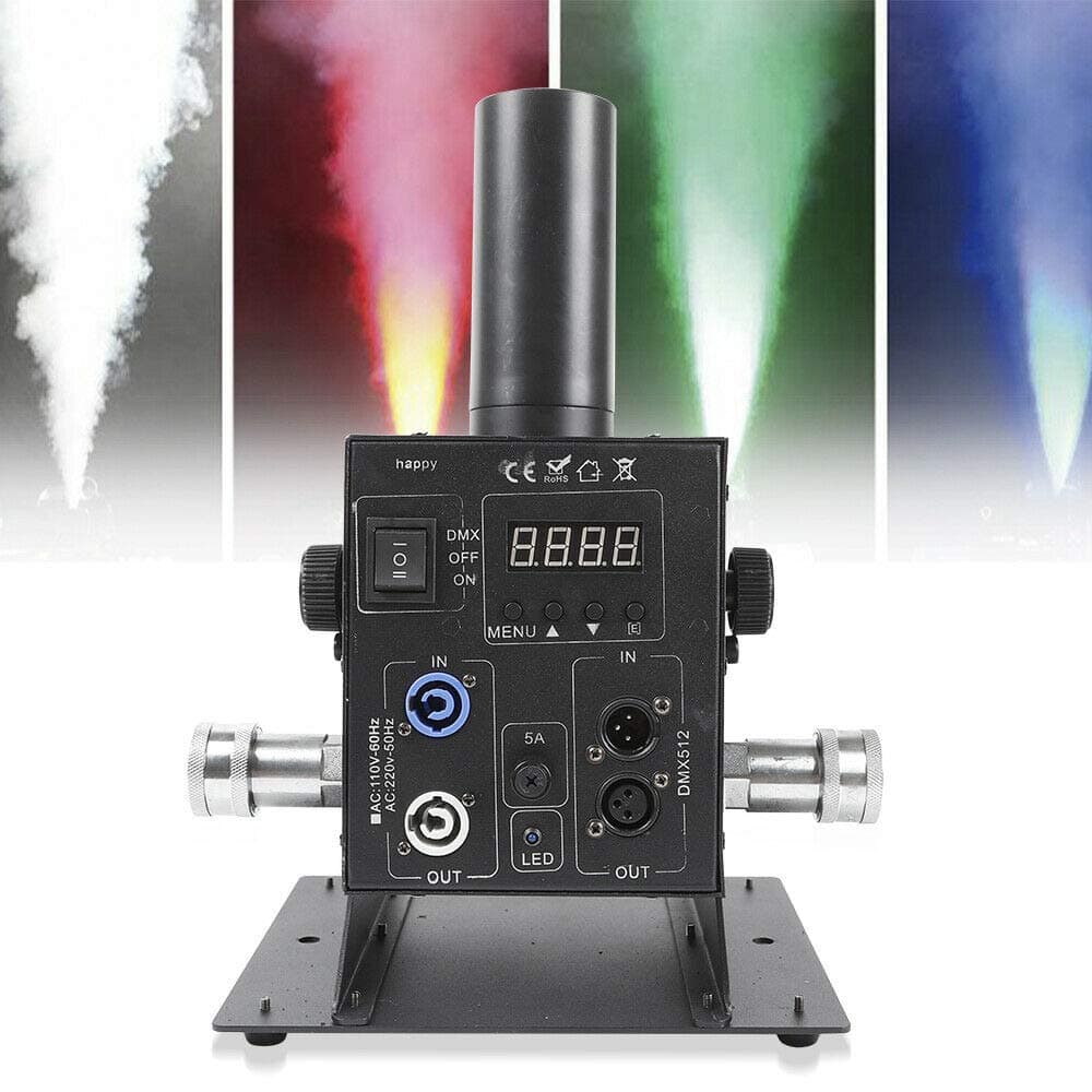 LED CO2 Jet Fog Machine Smoke Machine DMX Control Multi-Angle for Stage DJ Show Effects