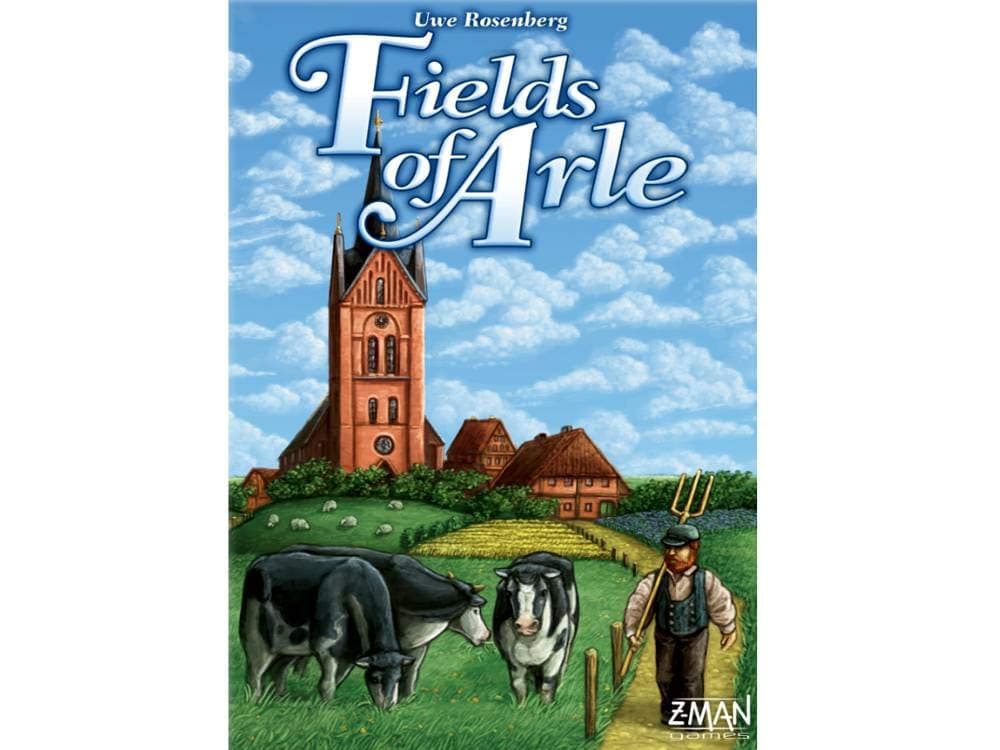 Asmodee Z-Man Games Fields of Arle Board Game for 1-2 Players, Ages 13+