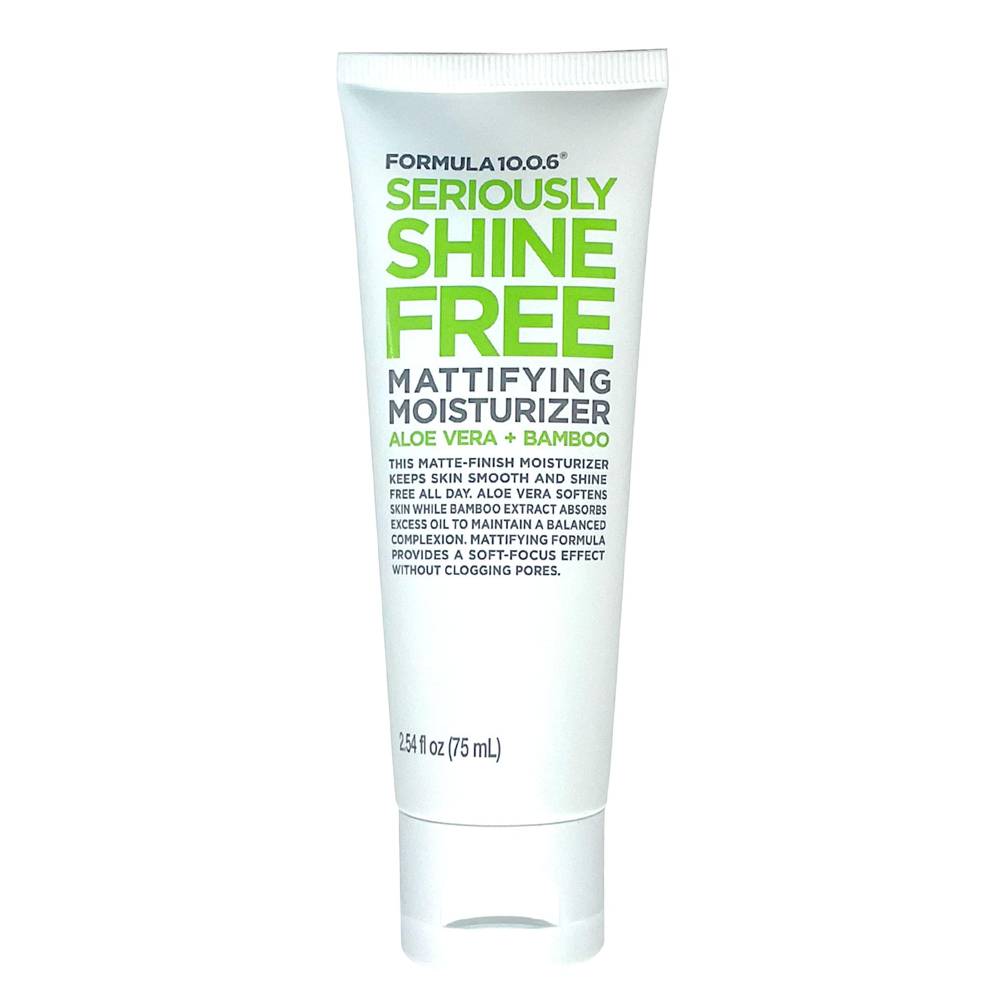 Formula 10.0.6 Seriously Shine Free Mattifying Moisturizer 2.54 fl oz (75ml)