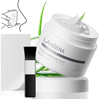 LANBENA Puntos s, Blackhead Mask Pore Strips Blackhead Remover Mask Peel Off Mask Facial Pore Cleanser Purifying Face Mask Nose Strips Visit the Store