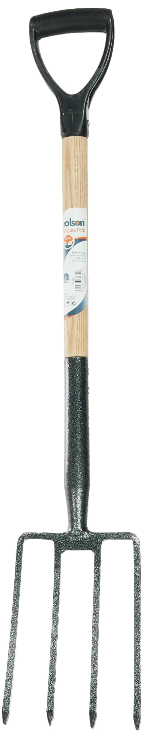 Rolson 82652 Carbon Steel Digging Fork