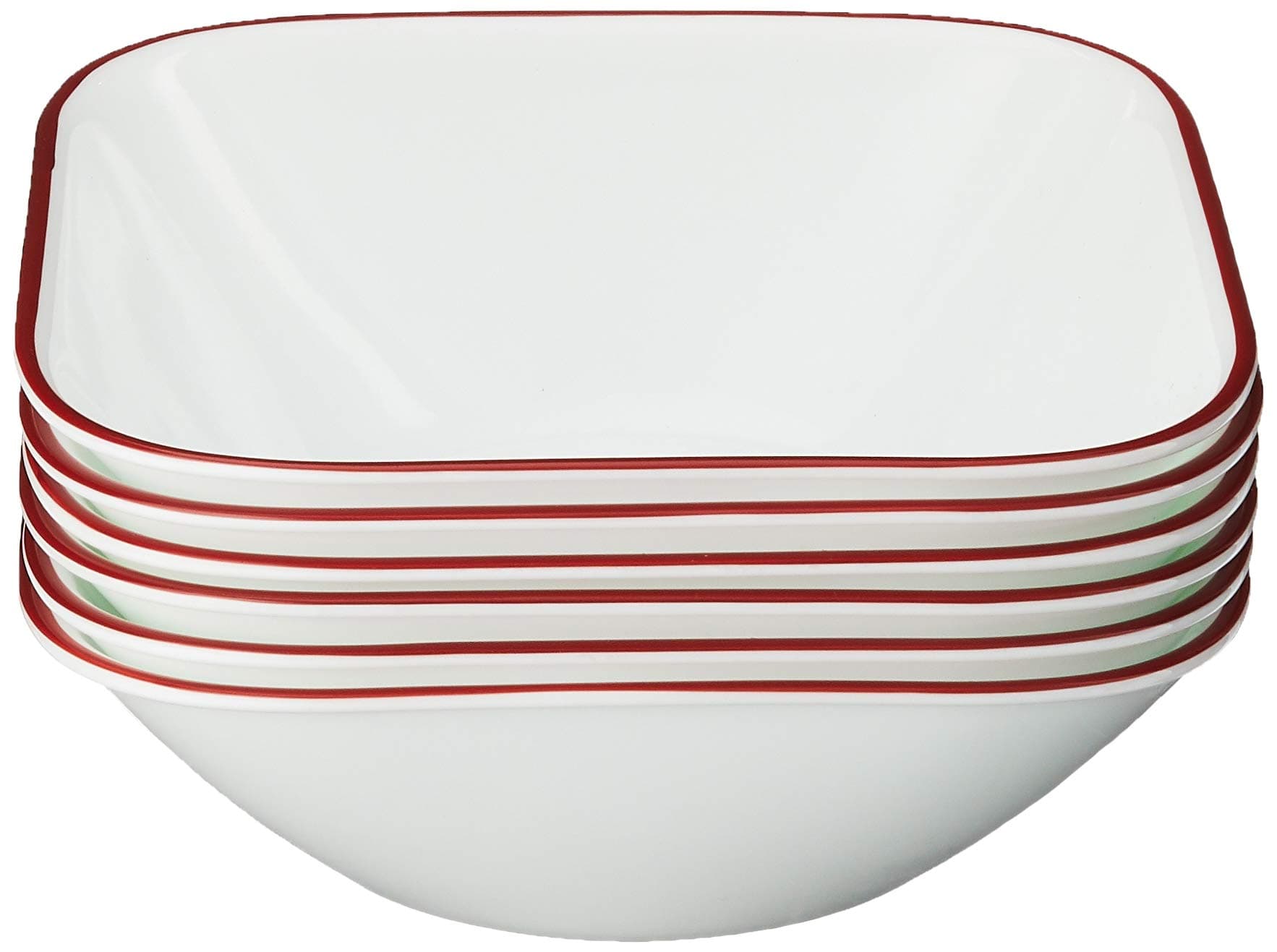 Corelle 18-Piece Chip Resistant Splendor Dinnerware Set, Service for 6 Bowl, 22-Ounce White na