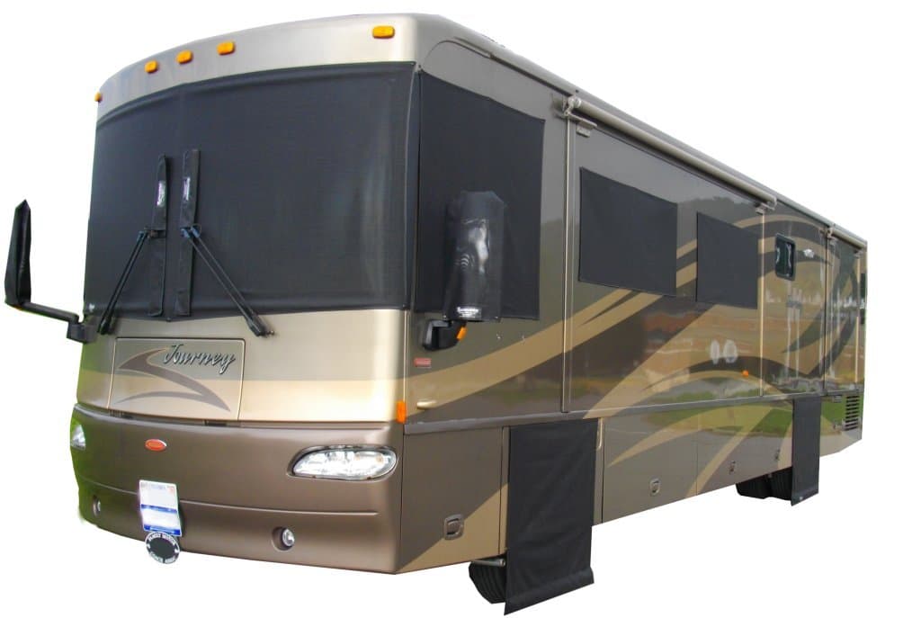 Sunguard RV Windshield Covers - SG100 Black