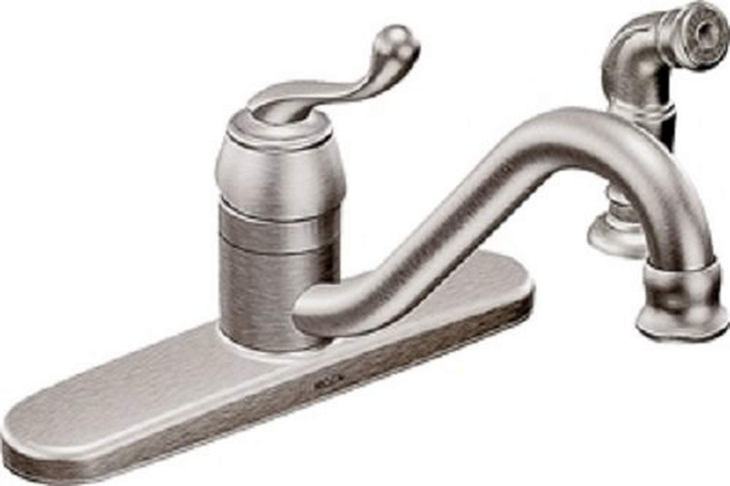 Muirfield Single Handle Kitchen Faucet by Moen