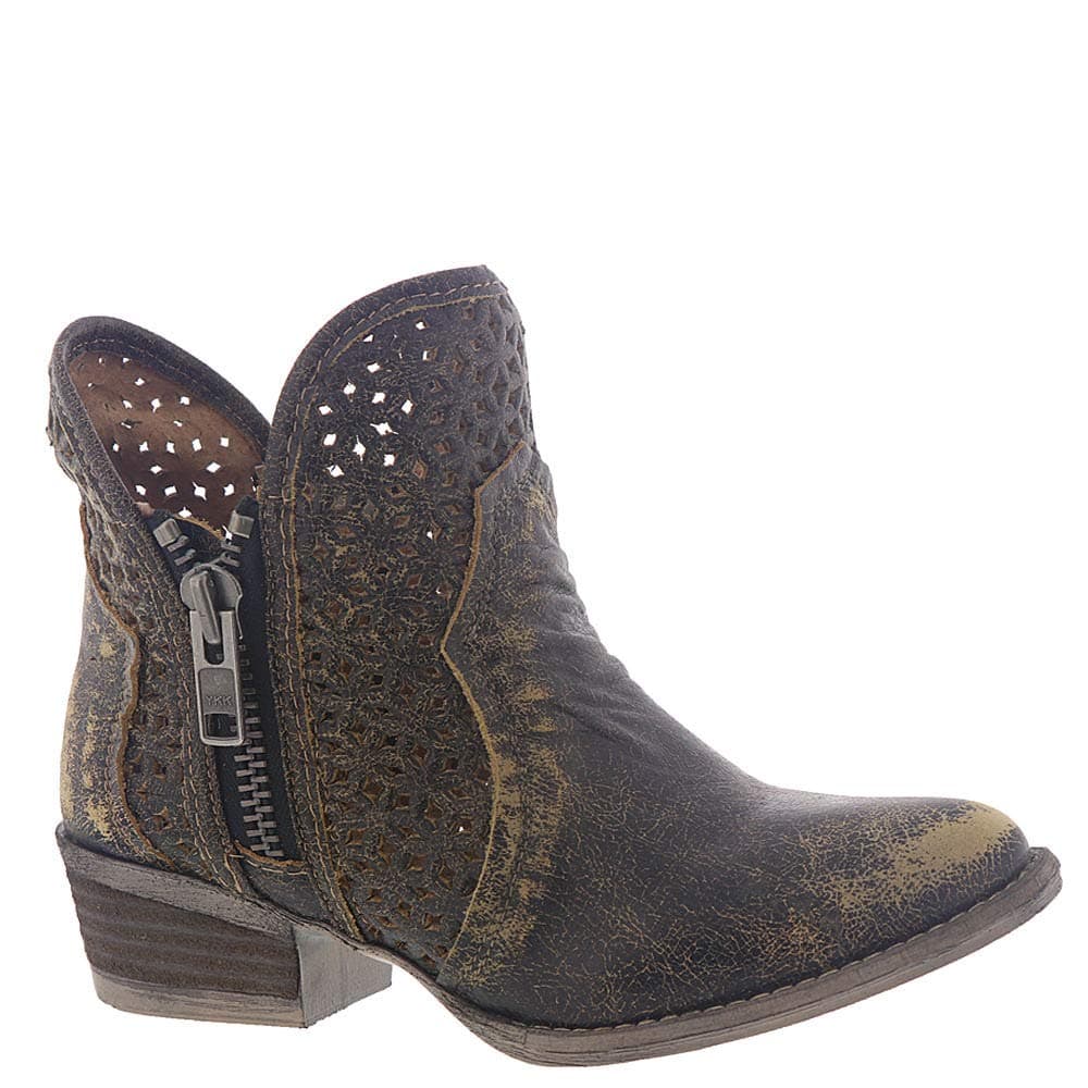 Corral BootsWomen's Cut-Out Booties Round Toe