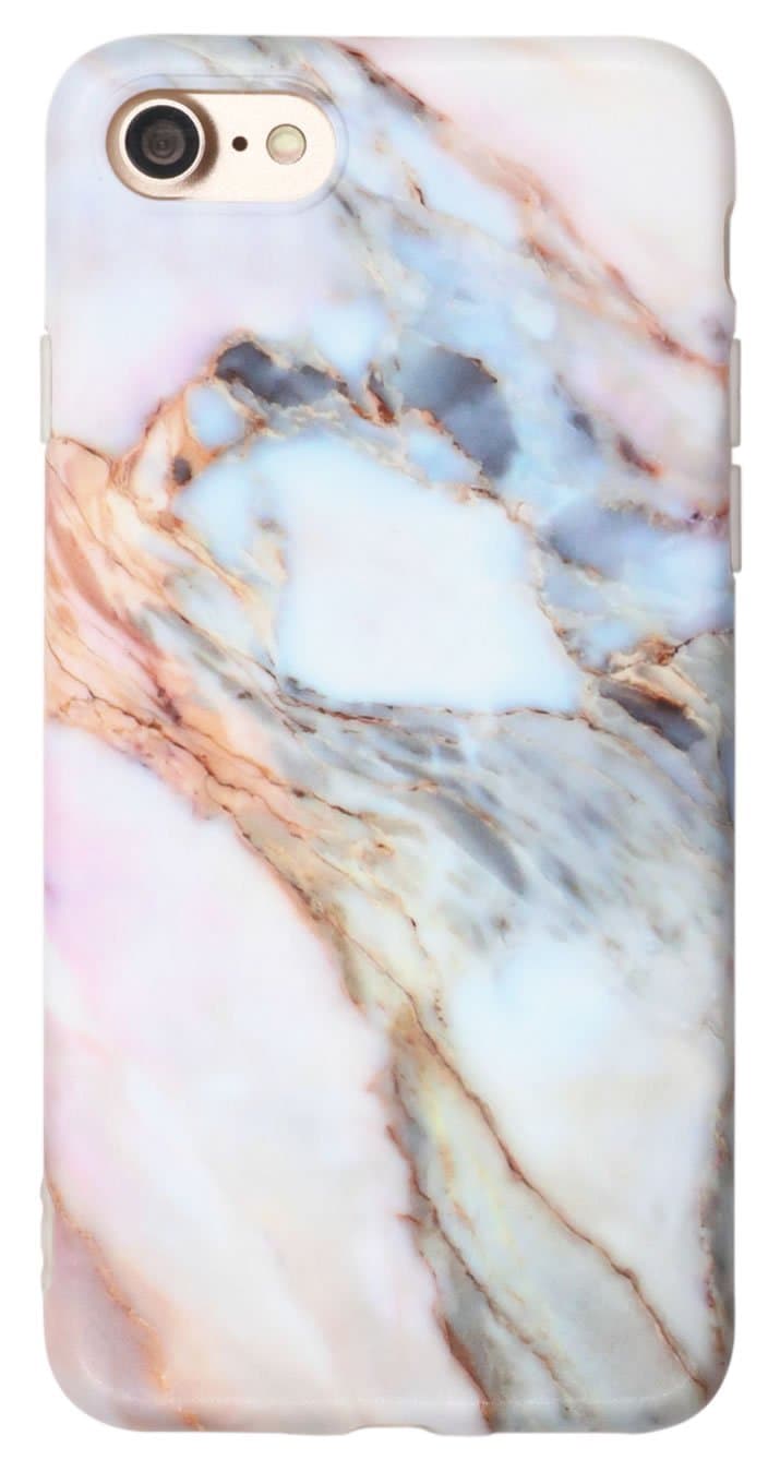 Turbo Delivery LLC - Marble Pattern Hard Rubber Phone for Apple iPhone 6PLUS / 6S Plus (5.5inch). Made and Shipped from The USA. Design 3
