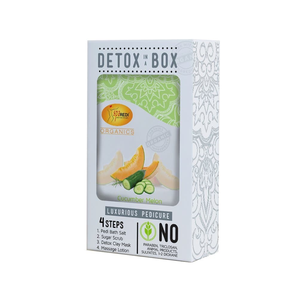 Spa Redi Detox in a Box 4-Step System (Cucumber, Single Pack) 0.28oz X1