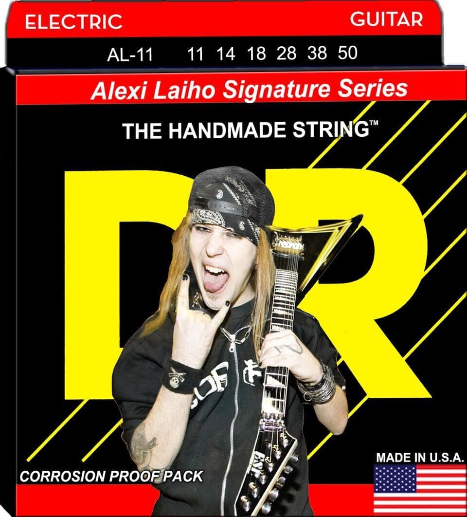 Dr E Alex AL-11 Alexi Laiho Signature Set E Alex Aluminium 11 Extra Heavy Strings