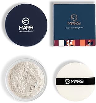 MARS Trend Setting Loose Powder | Lightweight & Long Lasting | Ultra fine Setting Powder for face Makeup (8.0 gm) (01-Matte Translucent)