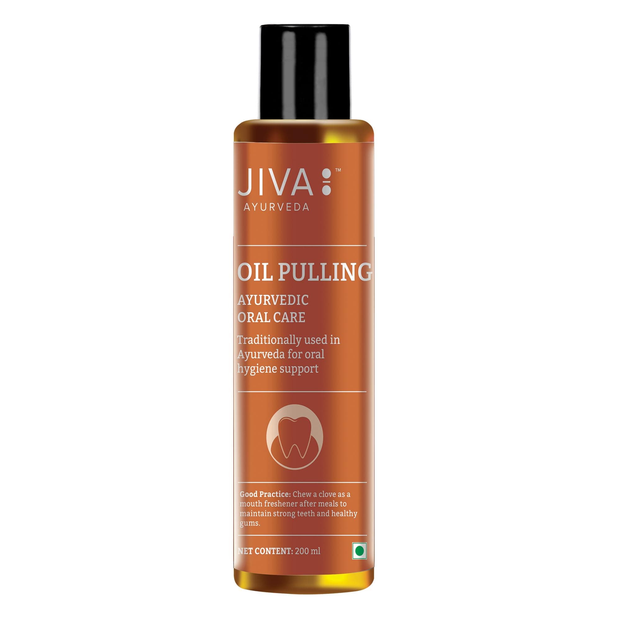 - Jiva Oil Pulling 200ml | Ayurvedic Oil For Oil Pulling Deep Cleanses Mouth, Removes Toxins | Prevent Bad Breath, Alleviates Toothache & Sensitivity (Pack Of 1)