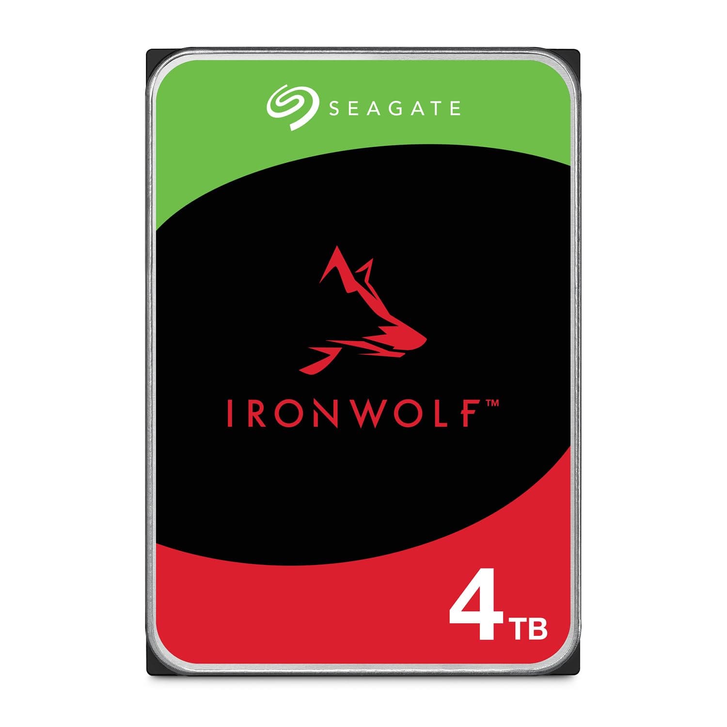 IronWolf 4TB NAS Internal Hard Drive HDD CMR 3.5 Inch SATA 6Gb/s 5900RPM 64MB Cache for RAID Network Attached Storage-ST4000VN006