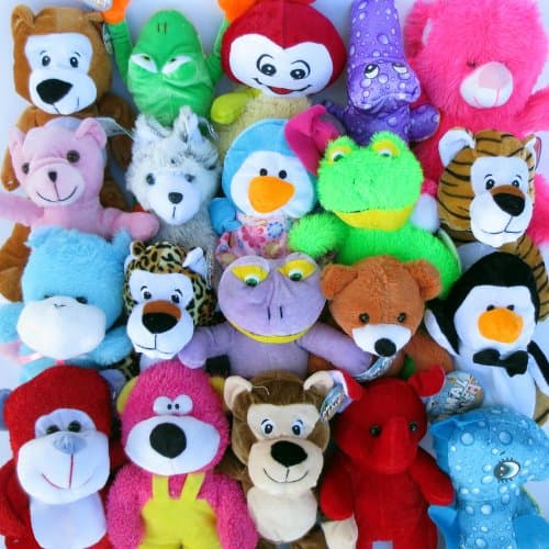 Discount Plush Medium (9"-12") Generic Plush Mix - 100 Pack