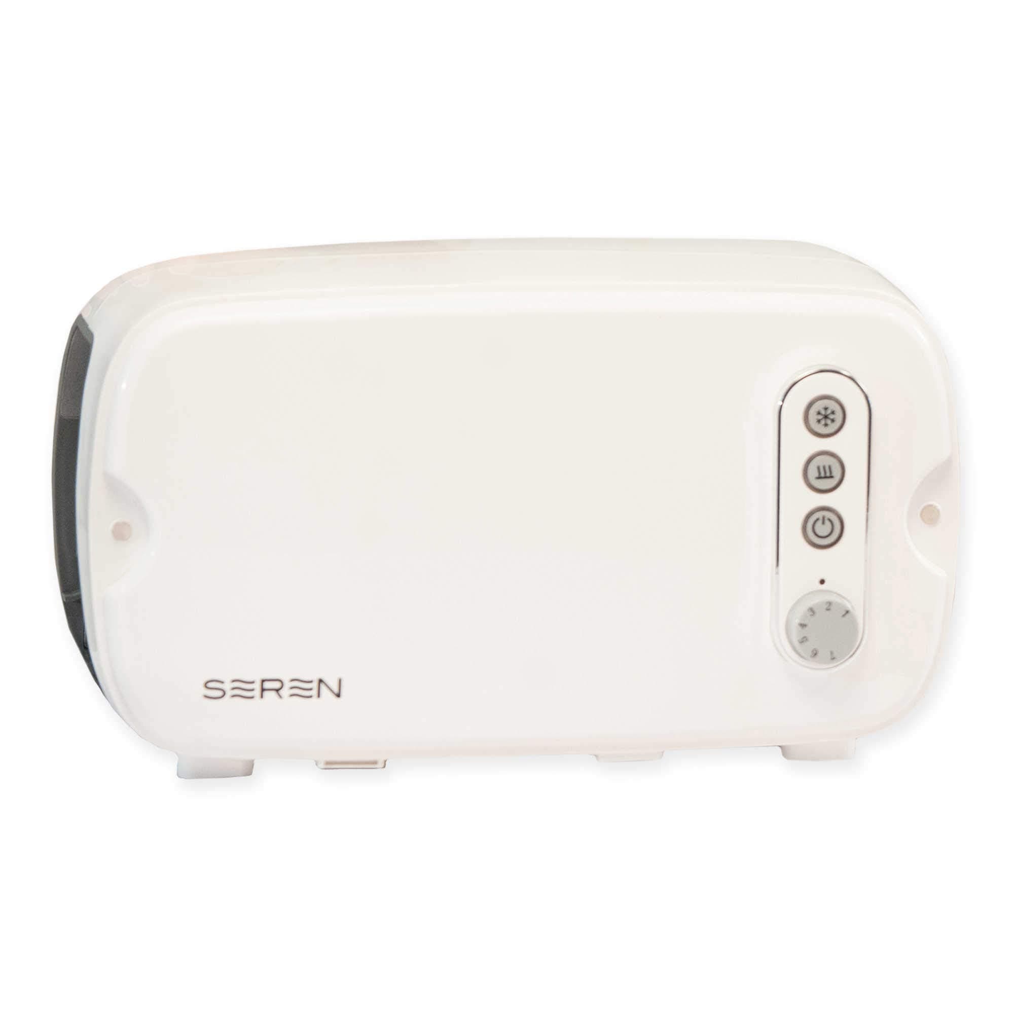 BergHOFF Seren Side Loading Toaster with Cool Touch Exterior and Removable Crumb Tray, White, Without Serving Tray