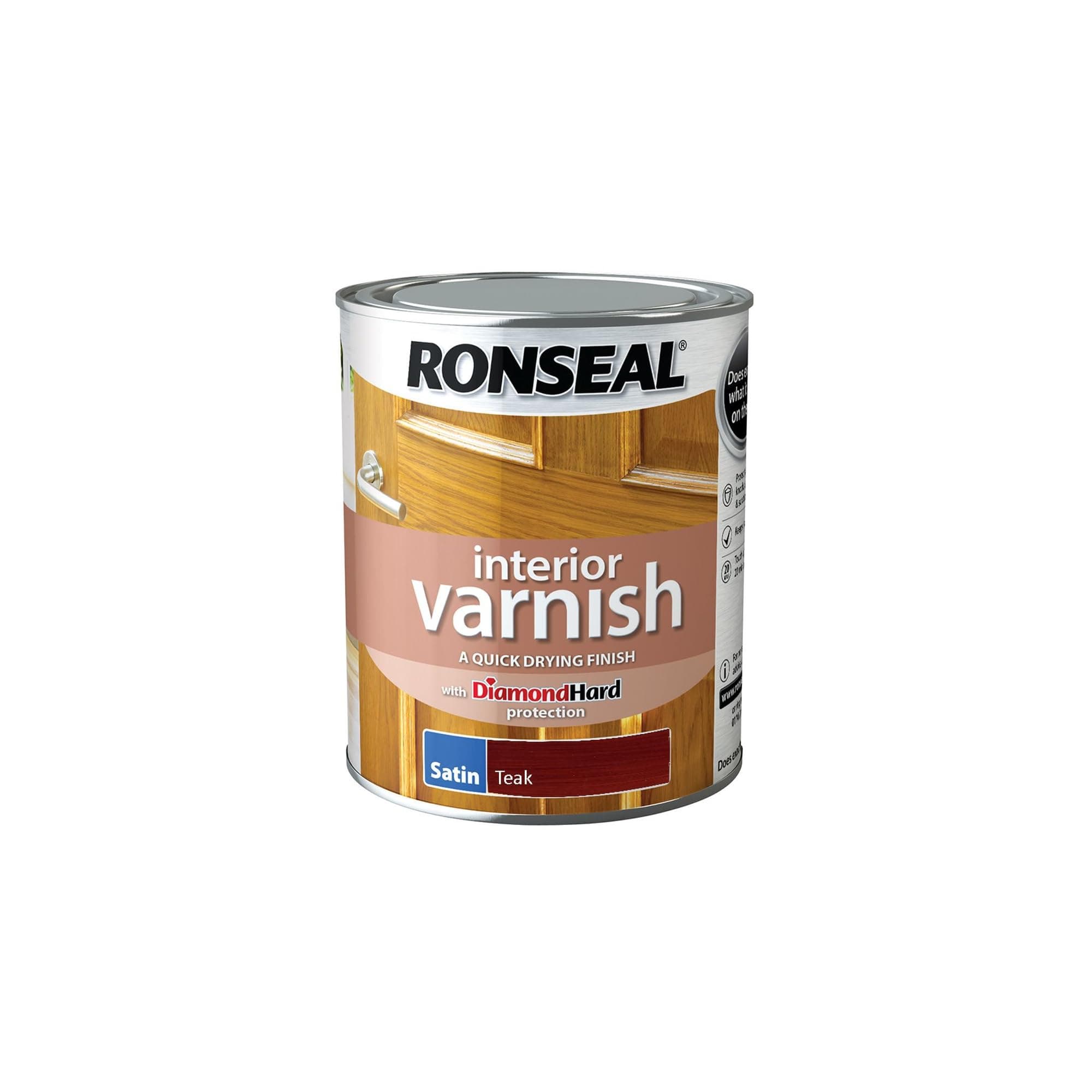 RonsealInterior Varnish Teak Satin 750ml