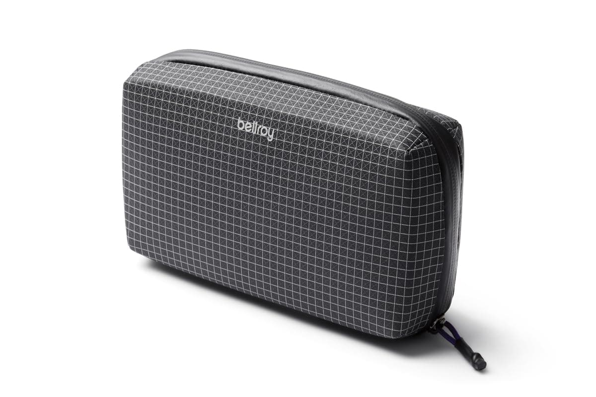 Tech Kit (Tech Accessories Organizer Pouch, Zipper Closure Design, Stores Power Bank, Phone Charger, Cables & More, Internal)