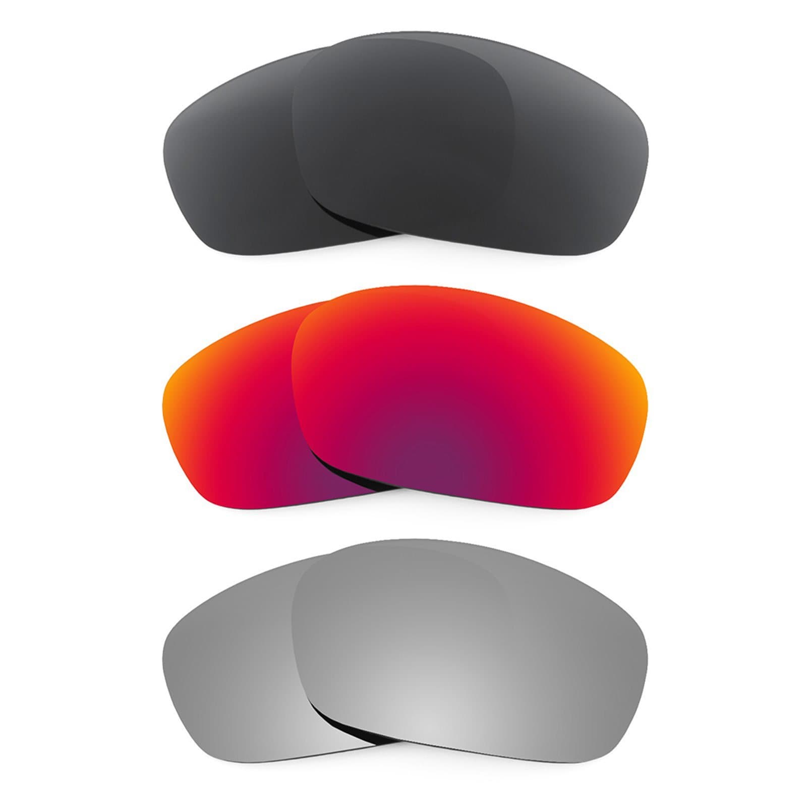 Revant Replacement Lenses for Oakley Racing Jacket 3 Pair Combo Pack K017