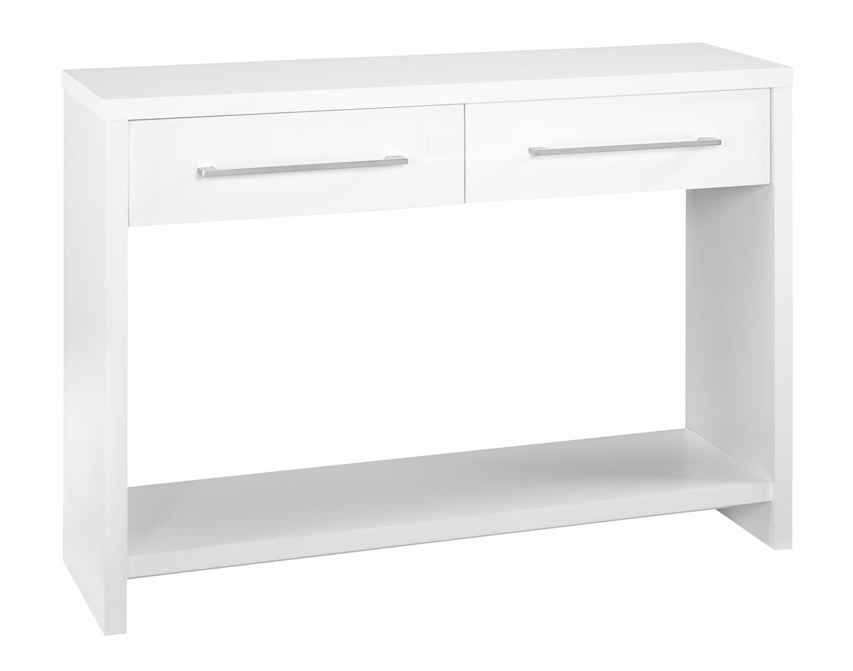 ClosetMaid 1652 Console Table with 2 Storage Drawers, White
