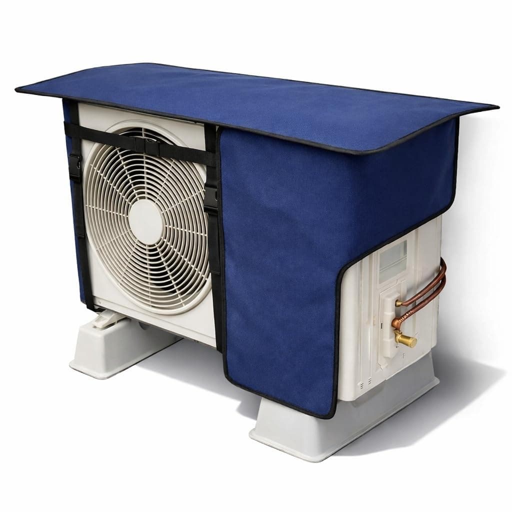 Axmon® Ac Outdoor Unit Protector, Split Ac Outdoor Unit Cover for Rain, Waterproof, Blue, 1.5 Ton, Universal Size