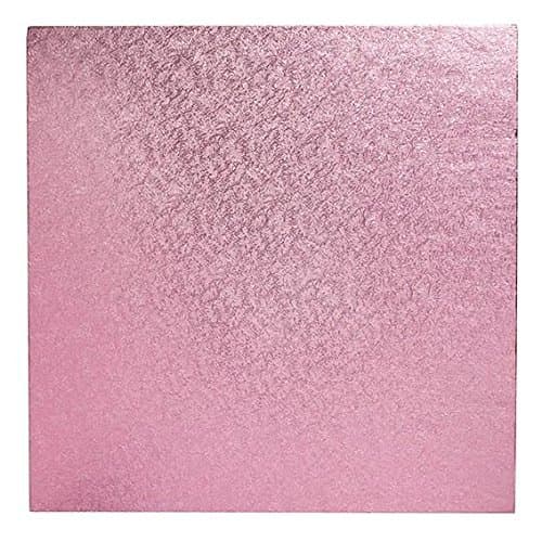 Stef ChefPink 8" Square Cake Board - Cake Stand