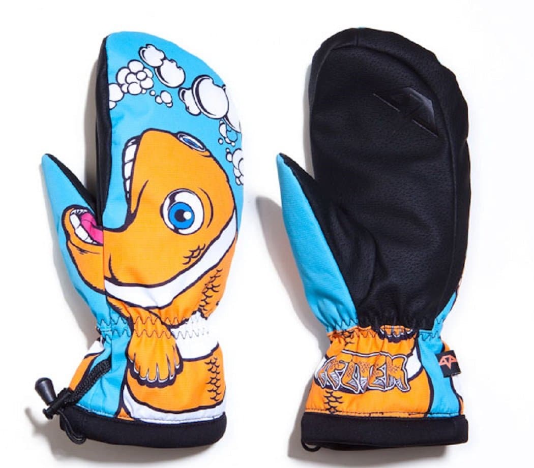 CELTEK | BITTEN BY A WOMITTEN | CLOWN FISH | LARGE | SKI&SNOWBOARD WOMENS MITT