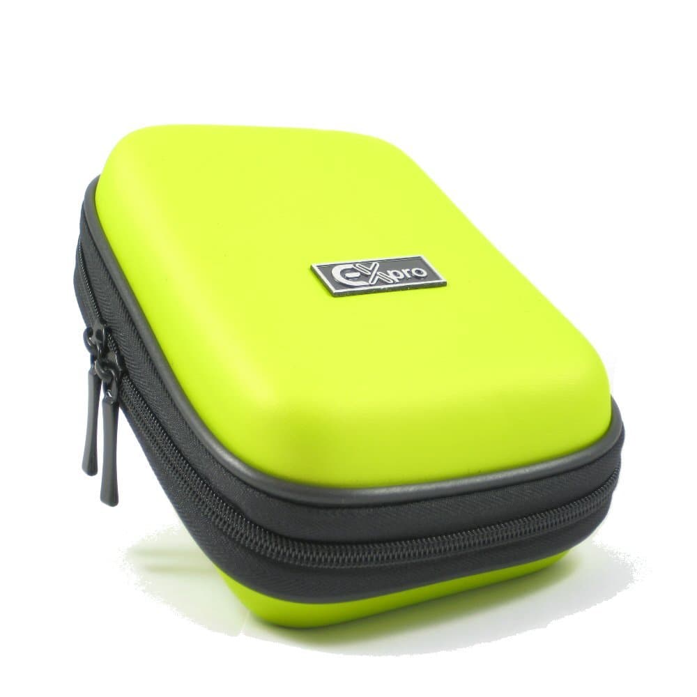 Ex-ProLarge Green Hard Clam Shock Proof Case for Nextodi Extreme Express ND-2300, ND-2325, ND-2525, ND-2700, ND-2730, NCS2500, NVS2525, M1