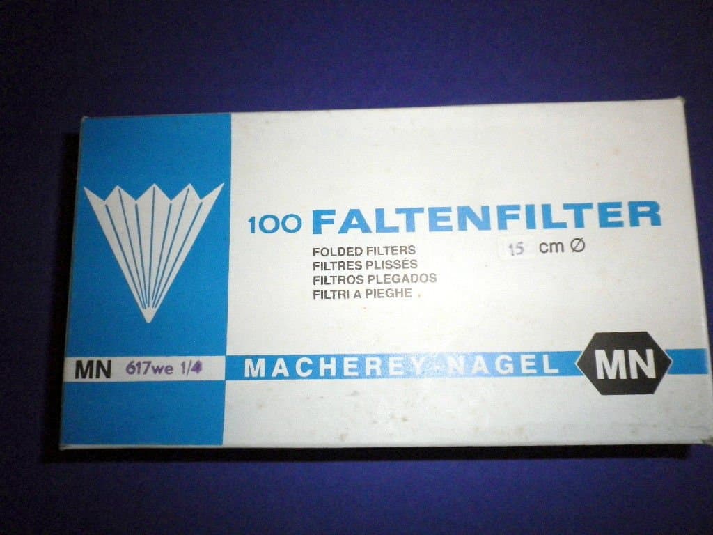 32 cm Diameter Folding Filter MN617WE 1/4 MN 535032