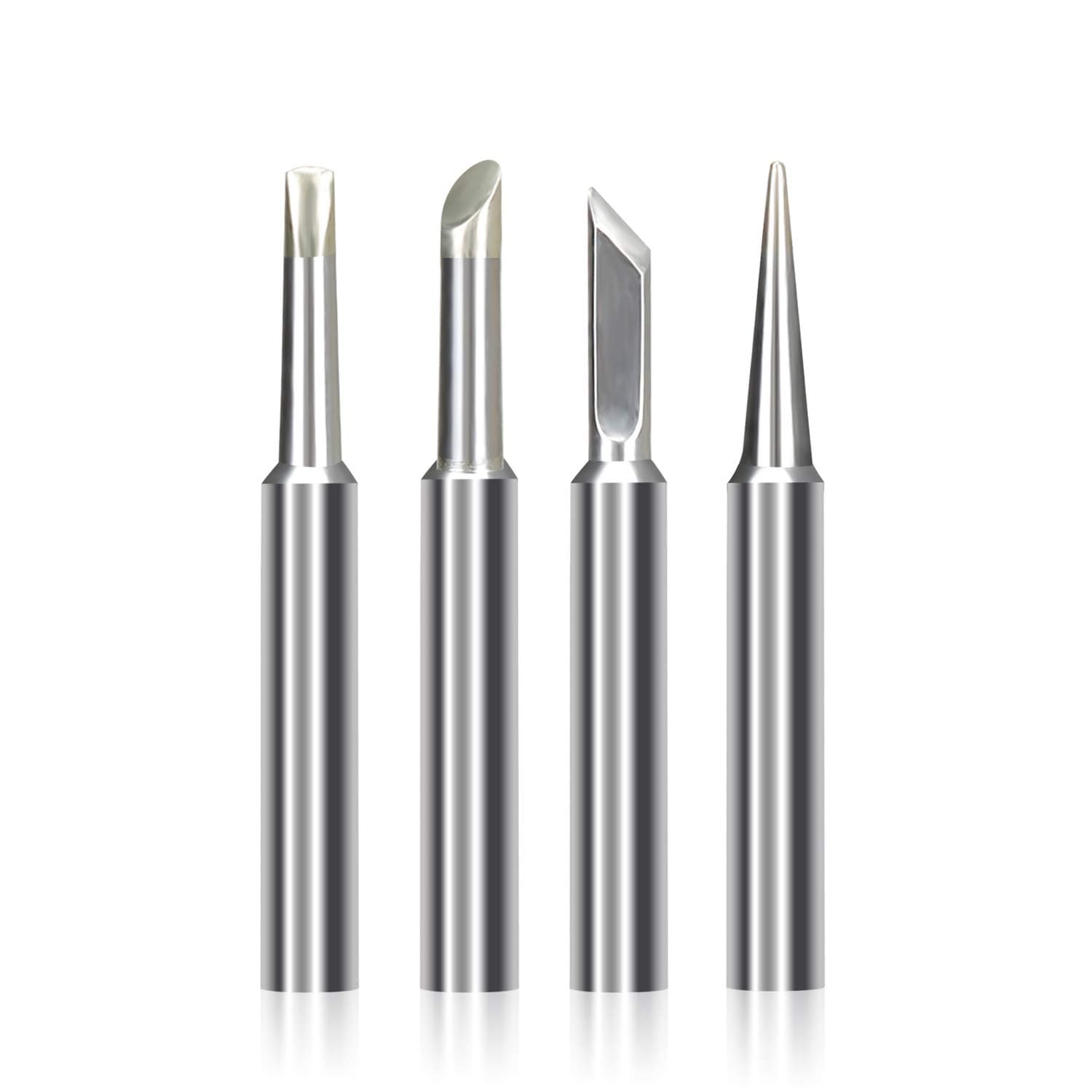 Solder Tips for Weller ST Series Replacement OD 1/4" (6.3mm), ST7 Soldering iron tip For WELLER WLC100 WP25 WP30 WP35/SP40L,SP40N (4PCS)