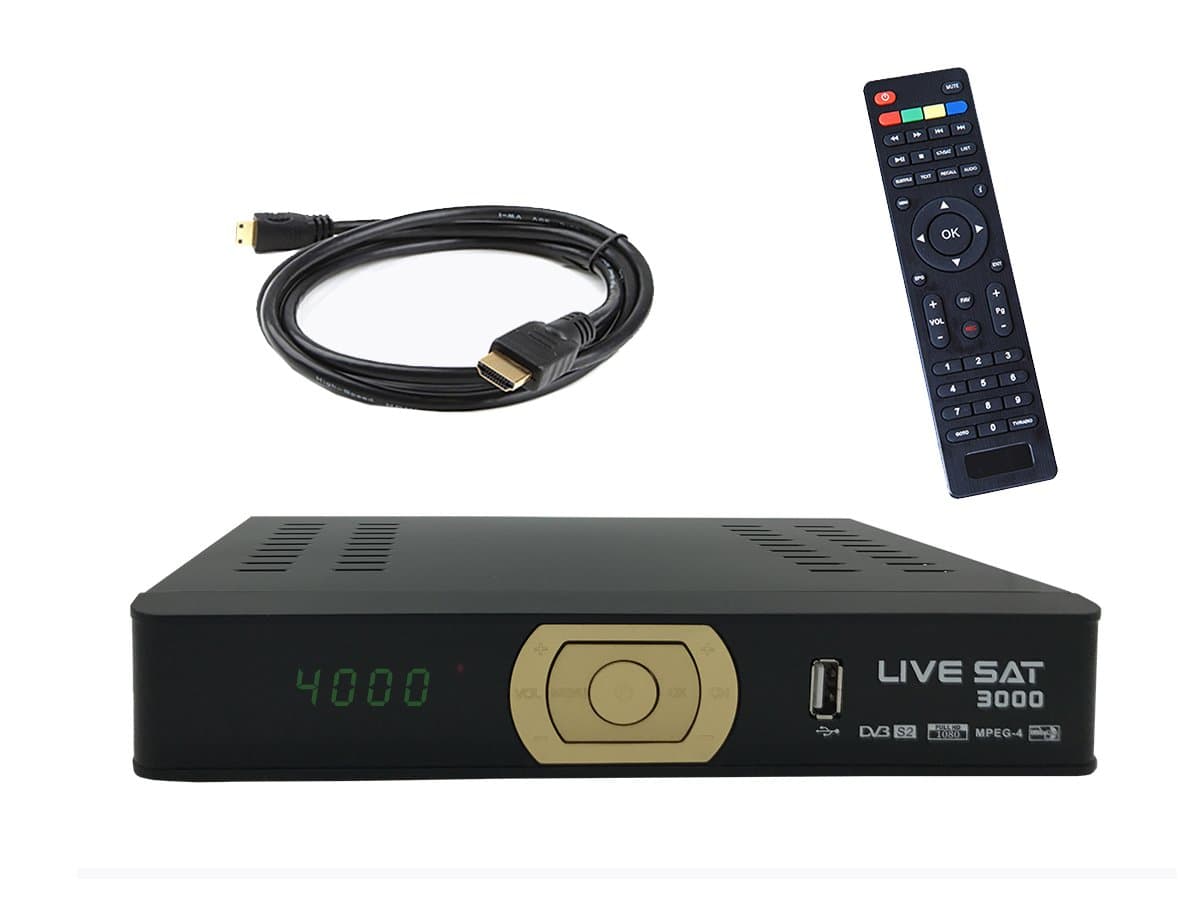 HD Satellite receiver STROM 508 FTA 2X USB Compatible Wifi IPTV Xtream