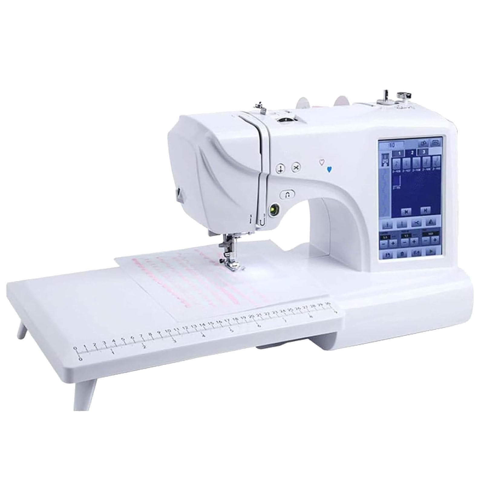 Embroidery Machine,Fully-Featured Computerized Sewing Machine,Computerized Sewing and Embroidery Machine,with 7-Inch Color Touchscreen