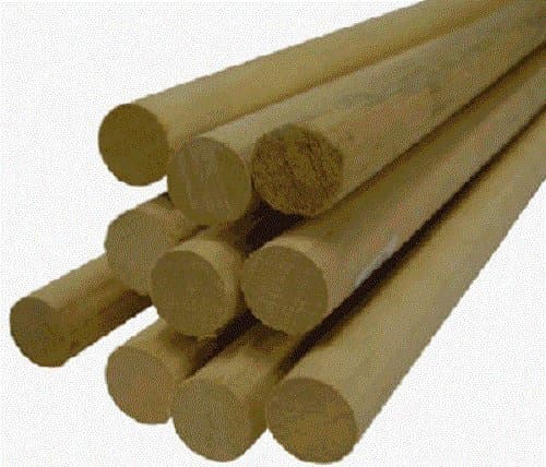 Thunderbird Forest Dowels 1" X 36" Hardwood