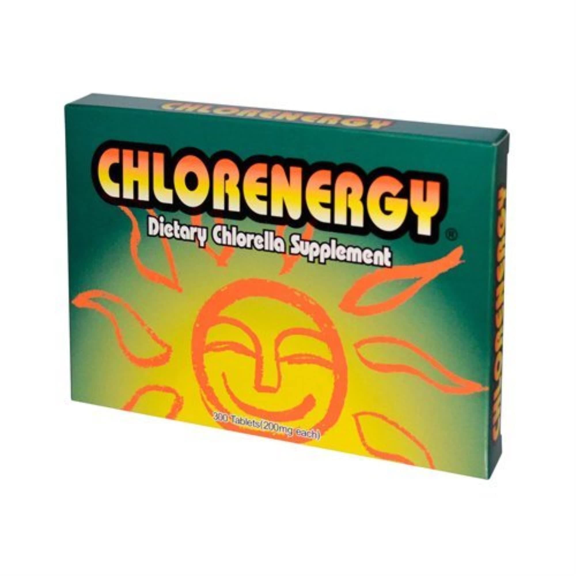 New Generation Chlorella, 200 MG, 300 Tabs by ChlorEnergy