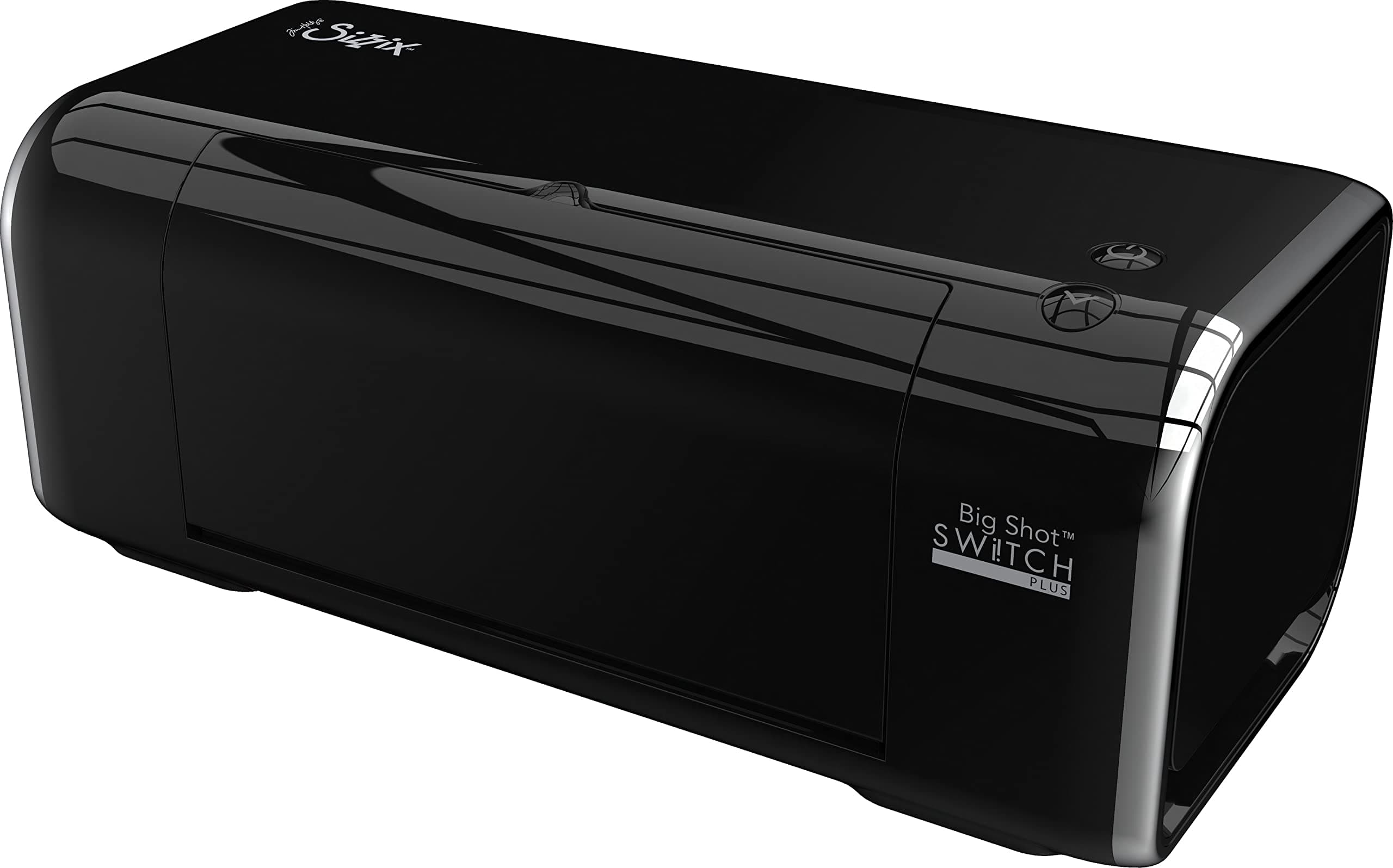 Big Shot Switch Plus (Black) Inspired by Tim Holtz, Electric Die Cutting and Embossing Machine (9-inch Opening), 665300