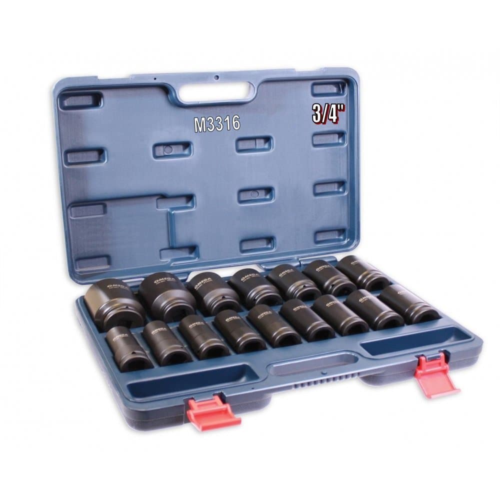 Omega MechanixM3316 Impact Socket, 3/4-inch