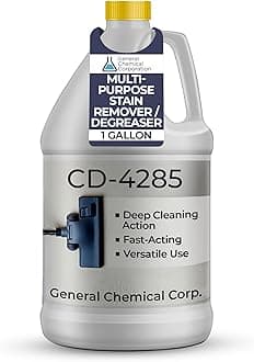 - Heavy Duty Carpet Stain Remover CD 4285 - Carpet's Multi-Purpose and Powerful Liquid Solution, Though Cleaning Formula For Homeowners, Pet-owners, Offices and Many More - 1 Gallon Jug