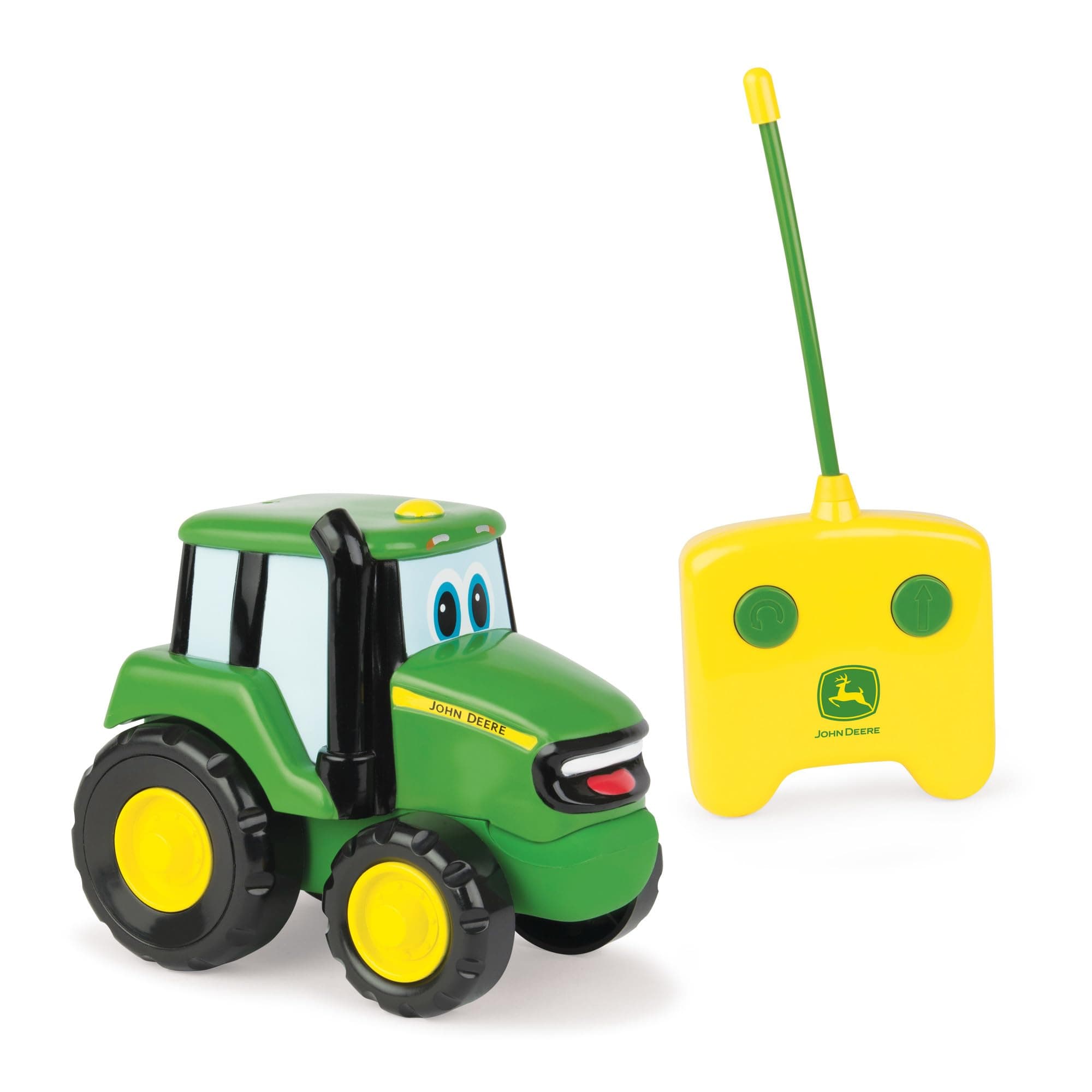 John Deere Kids Remote Controlled Johnny Tractor | Remote Control Car Farm Toy | RC Car Kids Toy Suitable For 18 Months & 2, 3, 4+ Years Old Boys & Girls, 42946A1