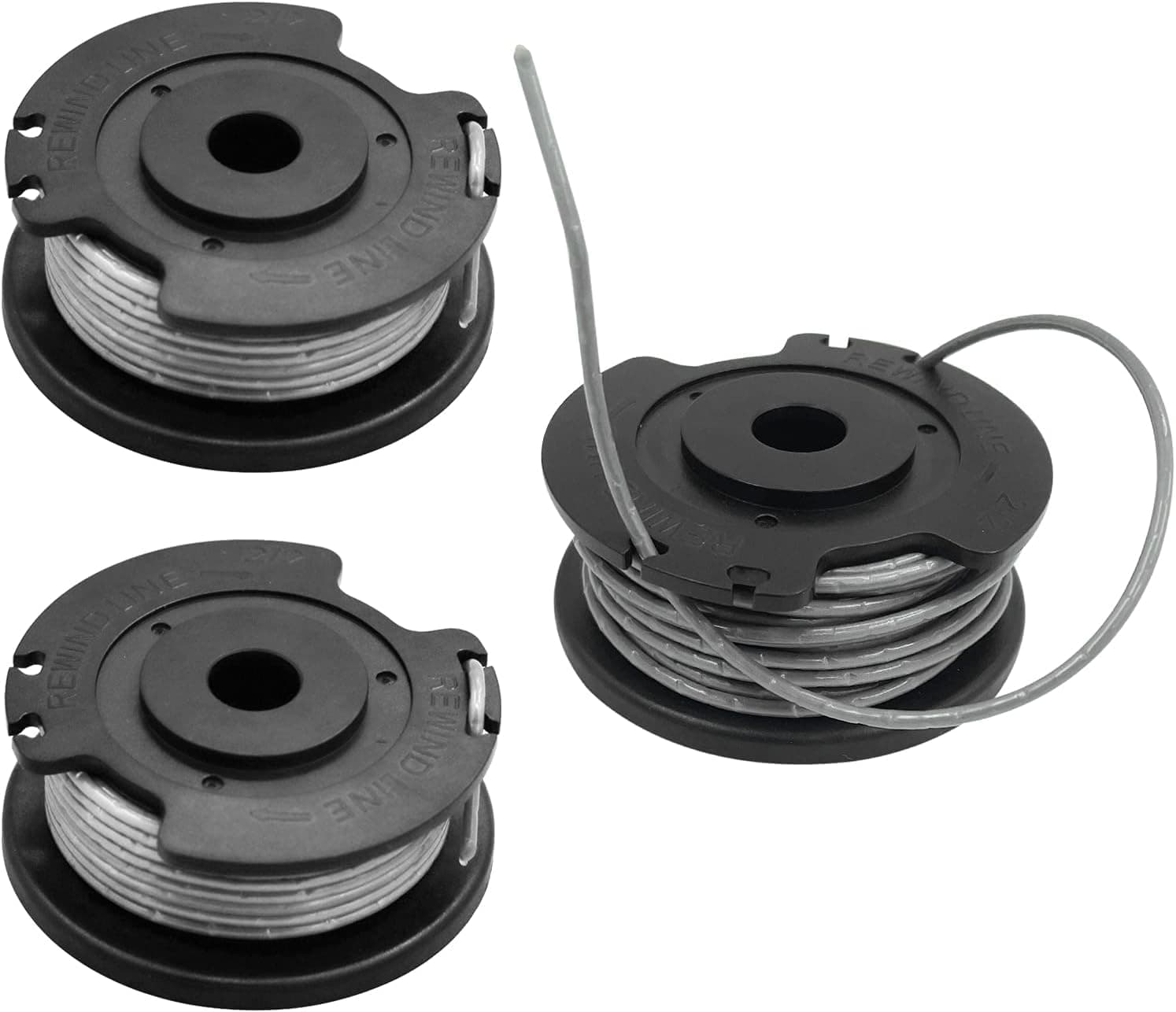 DGHOME3Pcs Strimmer Spool Replacement Compatible with Bosch ART 23 SL 26SL Grass Trimmer F016800385, 13.1Feet x 0.062inch/ 4 m x 1.6 mm
