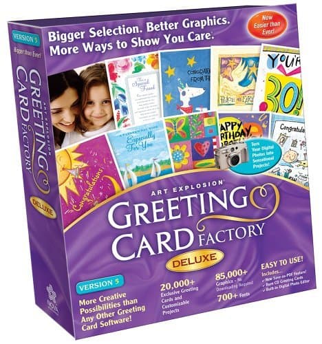 Art Explosion Greeting Card Factory 4.0