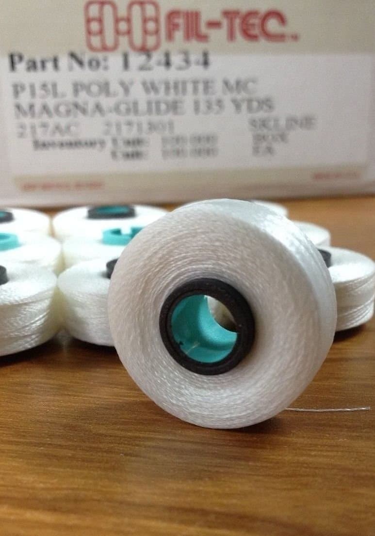 Fil-TecMagna Glide White Bobbins L style