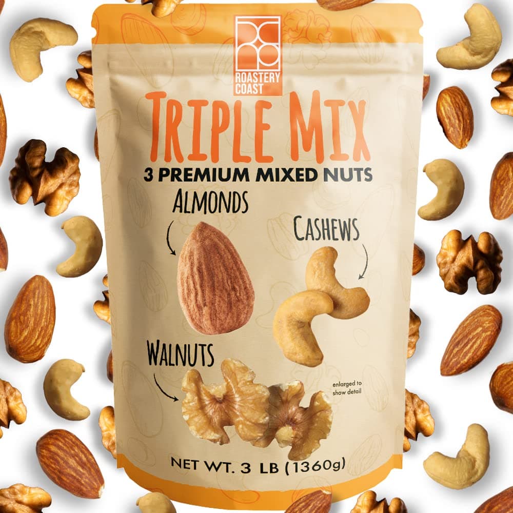 Roastery Coast - Daily Nuts Healthy Mix Bulk | Nuts Snack Mix | Deluxe assorted snack | nut snacks | healthy snacks for adults | dry fruits | nut mix