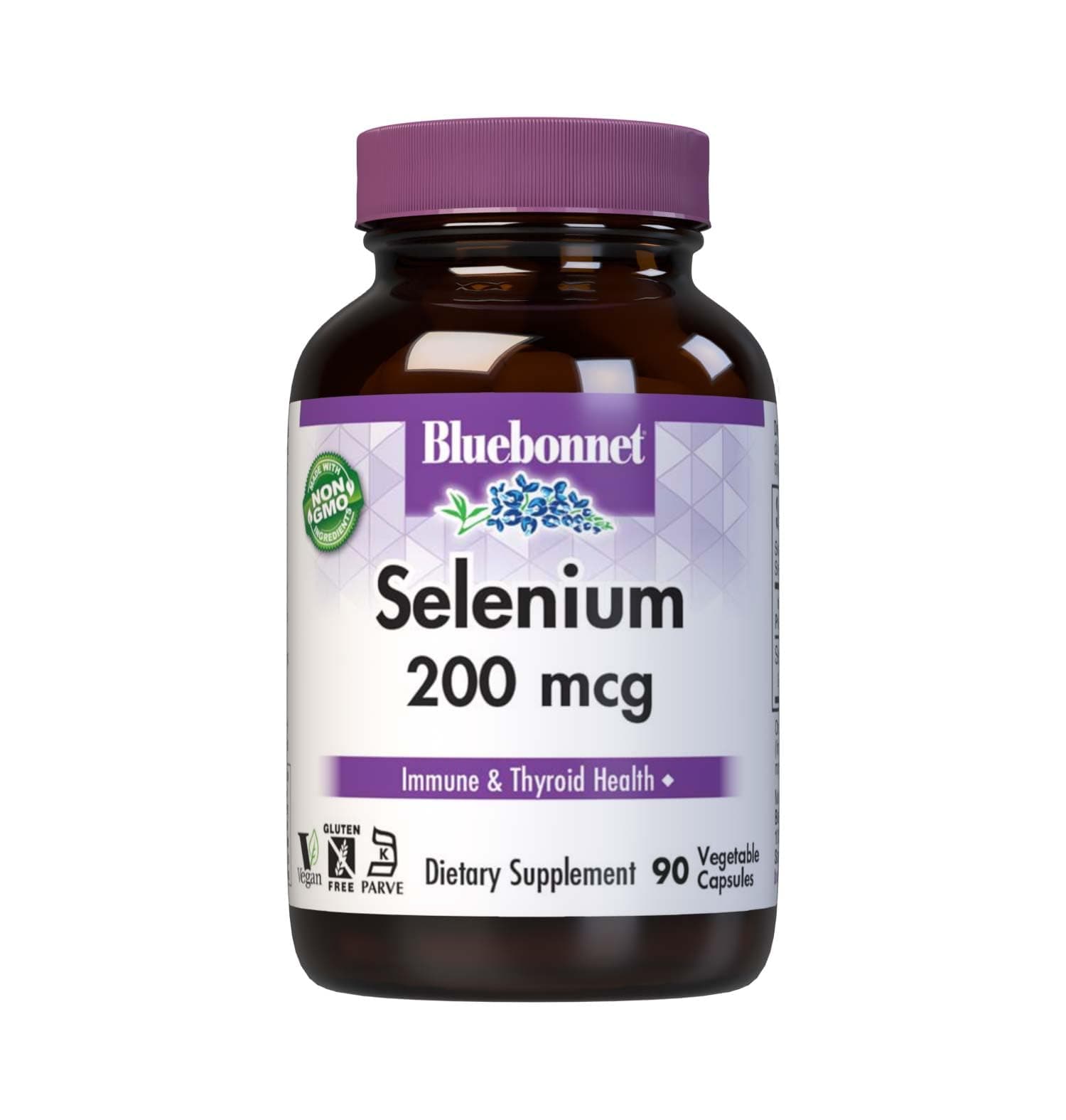 Bluebonnet Nutrition Blue Bonnet 200 Mcg Selenium Capsules