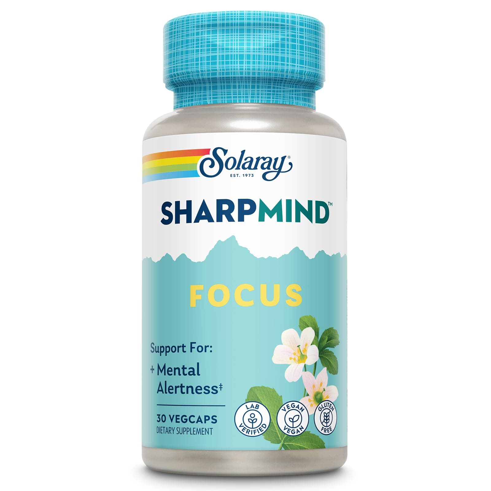 Solaray, SharpMind Focus, Veggie Capsules, 30 Count
