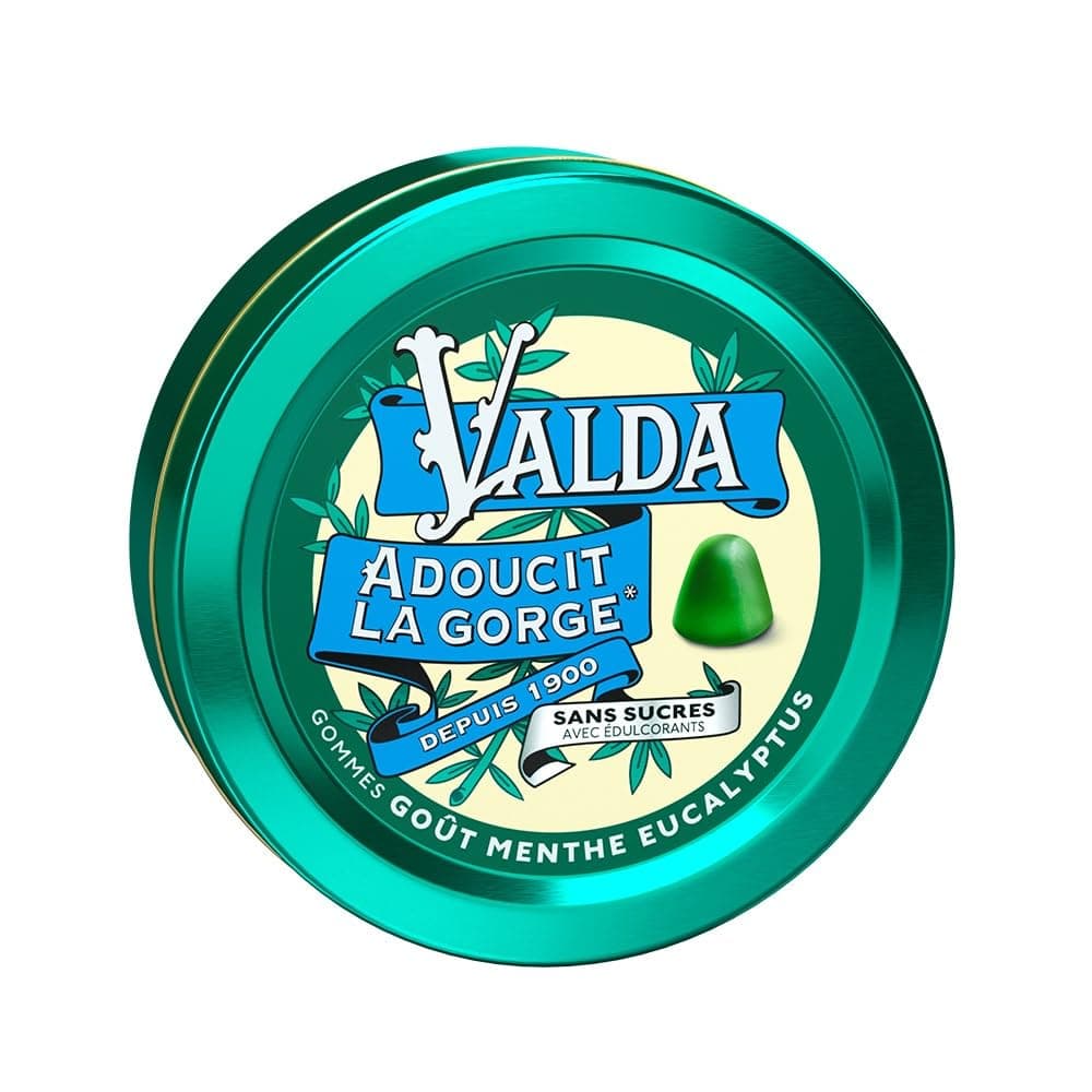 Valda Sugar Free Gums Mint Eucalyptus Taste 50g