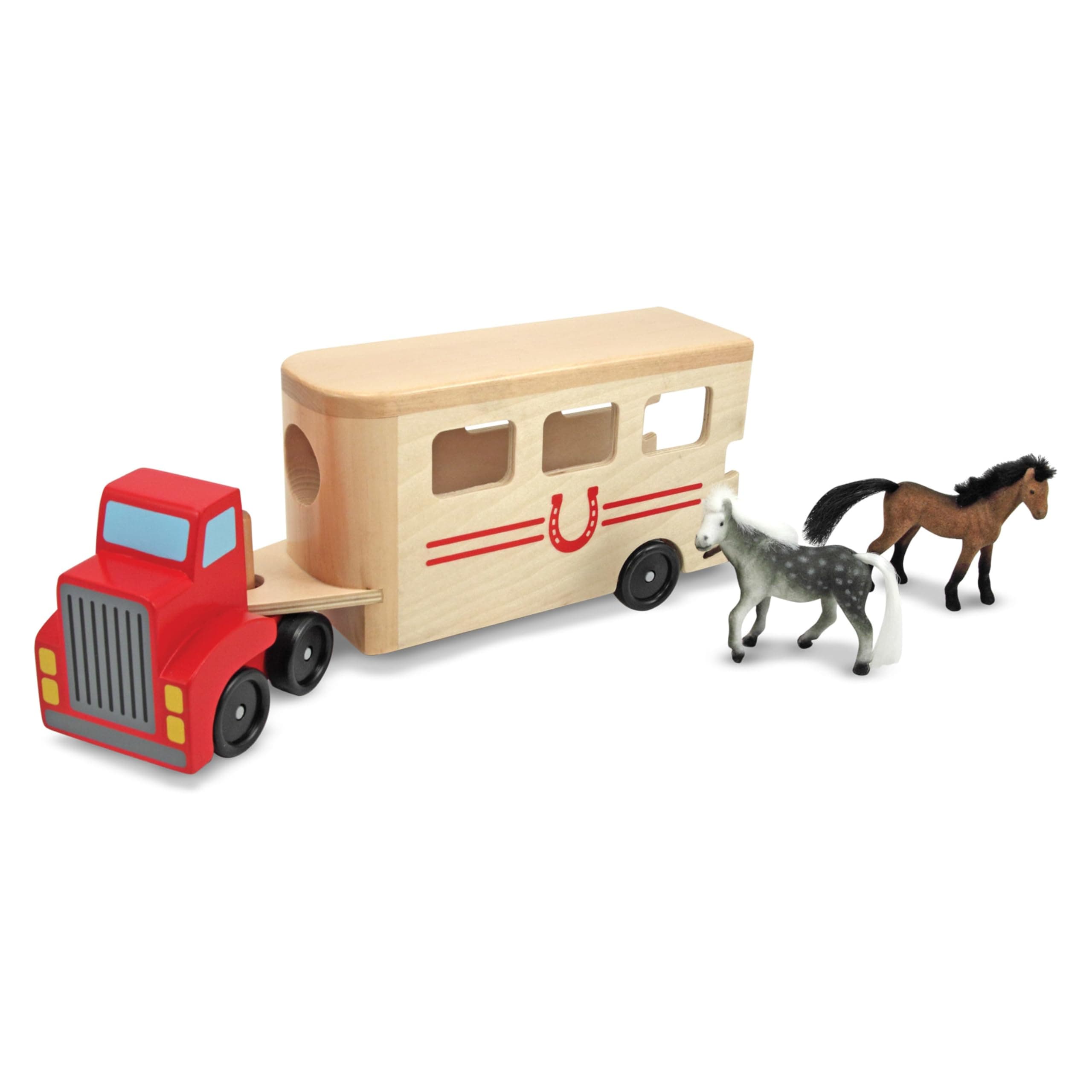 Melissa & Doug Horse Carrier, Red